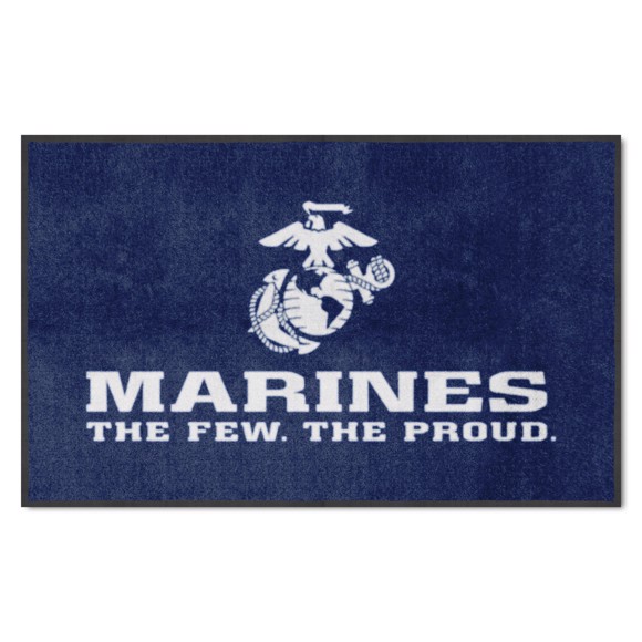 Picture of U.S. Marines 4X6 Logo Mat - Landscape