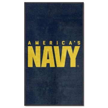 Picture of U.S. Navy 3X5 Logo Mat - Portrait