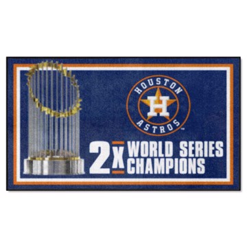 Picture of Houston Astros Dynasty 3x5 Rug