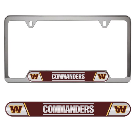 Picture of Washington Commanders Embossed License Plate Frame