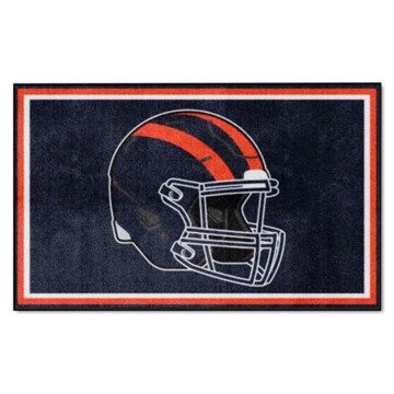 Picture of Chicago Bears 4x6 Rug  - Retro