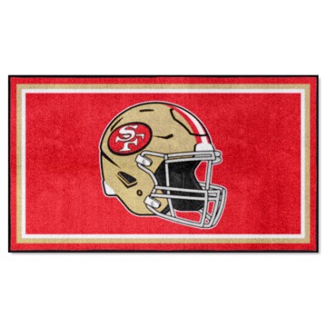 Picture of San Francisco 49ers 3x5 Rug  - Retro