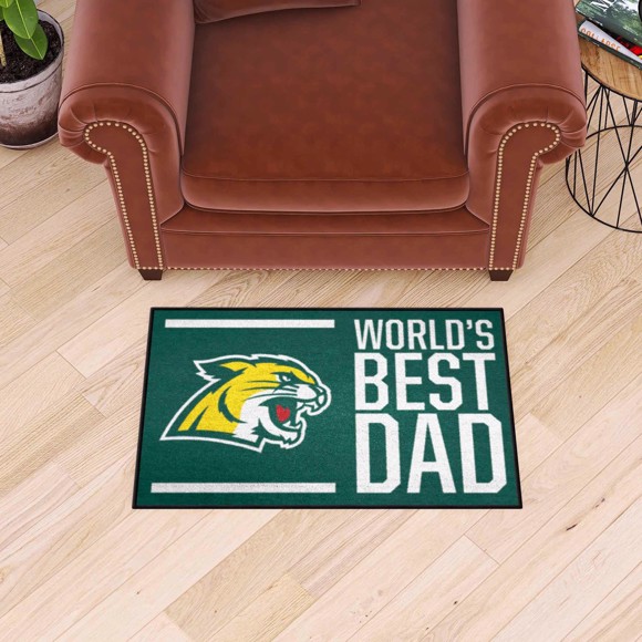 Picture of Northern Michigan University Wildcats Starter Mat Accent Rug - 19in. x 30in.