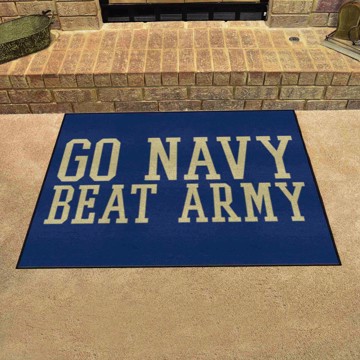 Picture of GO NAVY BEAT ARMY All-Star Rug - 34 in. x 42.5 in.