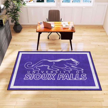 Picture of USF Cougars Cougars 5ft. x 8 ft. Plush Area Rug