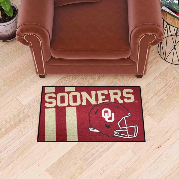 Picture of Oklahoma Sooners Starter Mat Accent Rug - 19in. x 30in.