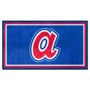 Picture of Boston Braves 3ft. x 5ft. Plush Area Rug - Retro Collection
