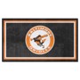 Picture of Baltimore Orioles 3ft. x 5ft. Plush Area Rug - Retro Collection