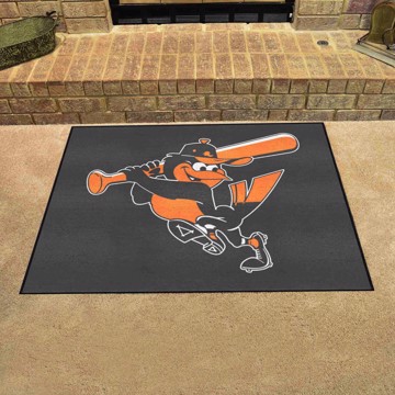 Picture of Baltimore Orioles All-Star Rug - 34 in. x 42.5 in. - Retro Collection