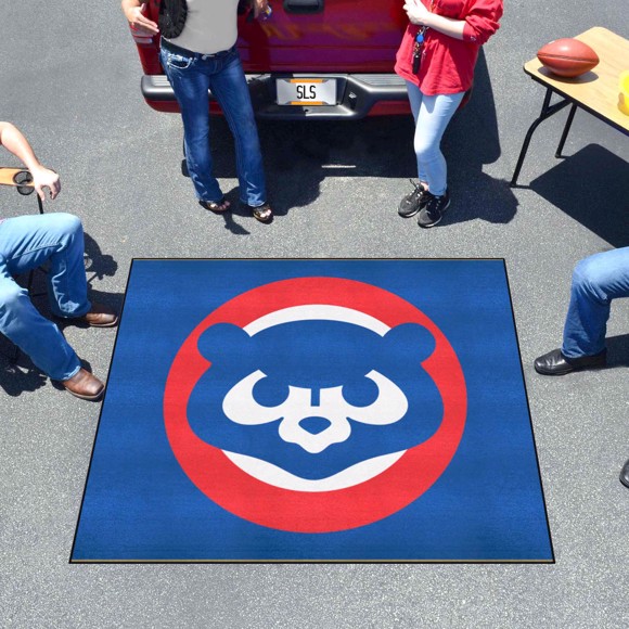 Picture of Chicago Cubs Tailgater Rug - 5ft. x 6ft. - Retro Collection