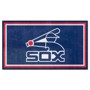 Picture of Chicago White Sox 3ft. x 5ft. Plush Area Rug - Retro Collection