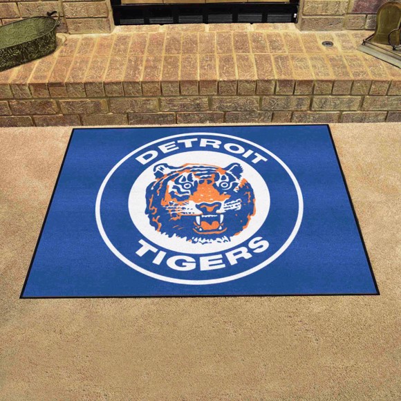 Picture of Detroit Tigers All-Star Rug - 34 in. x 42.5 in. - Retro Collection