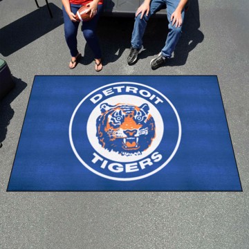 Picture of Detroit Tigers Ulti-Mat Rug - 5ft. x 8ft. - Retro Collection