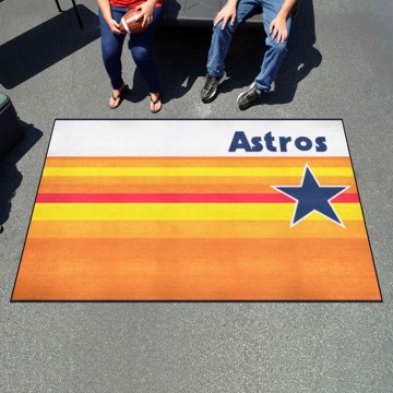 Picture of Houston Astros Ulti-Mat Rug - 5ft. x 8ft. - Retro Collection