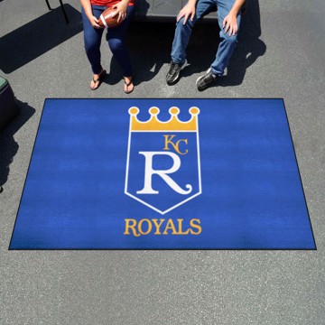 Picture of Kansas City Royals Ulti-Mat Rug - 5ft. x 8ft. - Retro Collection