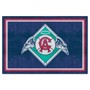 Picture of Anaheim Angels 5ft. x 8 ft. Plush Area Rug - Retro Collection