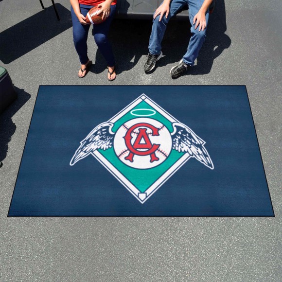 Picture of Anaheim Angels Ulti-Mat Rug - 5ft. x 8ft. - Retro Collection