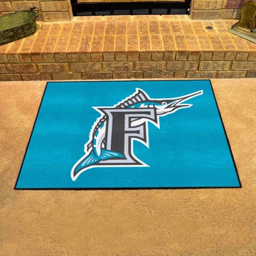 Picture of Florida Marlins All-Star Rug - 34 in. x 42.5 in. - Retro Collection