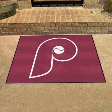 Picture of Philadelphia Phillies All-Star Rug - 34 in. x 42.5 in. - Retro Collection