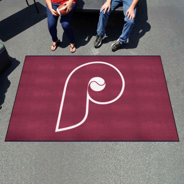 Picture of Philadelphia Phillies Ulti-Mat Rug - 5ft. x 8ft. - Retro Collection