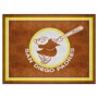 Picture of San Diego Padres 8ft. x 10 ft. Plush Area Rug - Retro Collection