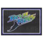Picture of Tampa Bay Devil Rays 5ft. x 8 ft. Plush Area Rug - Retro Collection