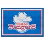 Picture of Texas Rangers 5ft. x 8 ft. Plush Area Rug - Retro Collection