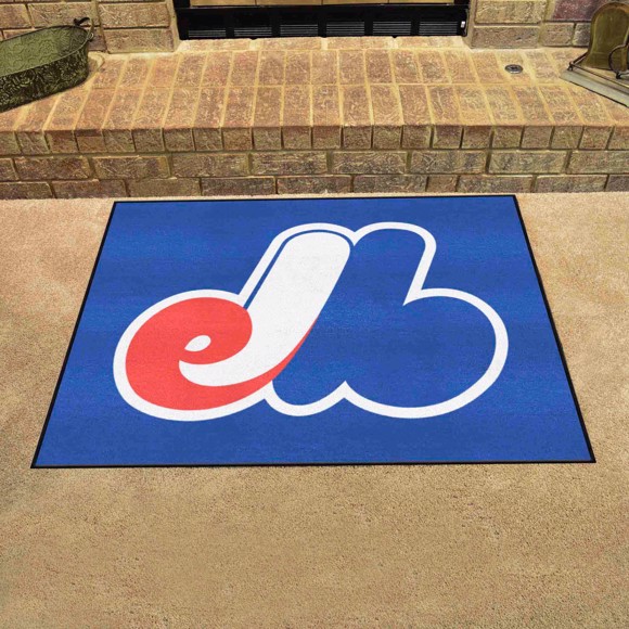 Picture of Montreal Expos All-Star Rug - 34 in. x 42.5 in. - Retro Collection