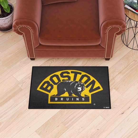 Picture of Boston Bruins Starter Mat Accent Rug - 19in. x 30in.