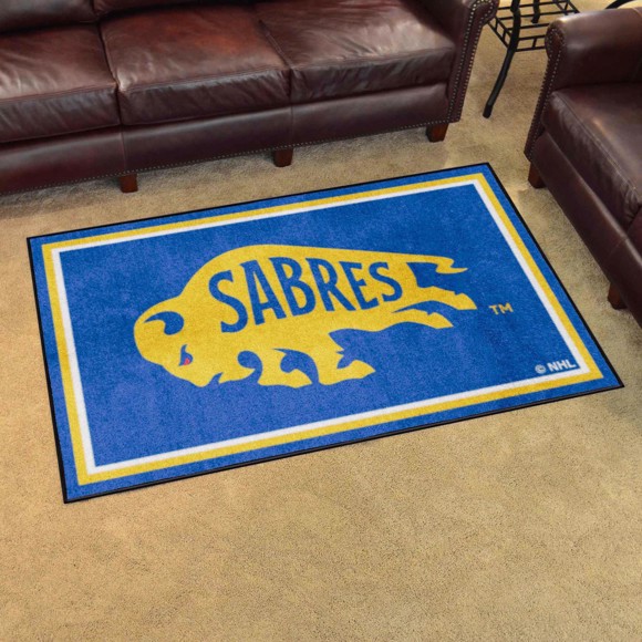 Picture of Buffalo Sabres 4ft. x 6ft. Plush Area Rug