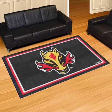 Picture of Calgary Flames 5ft. x 8 ft. Plush Area Rug
