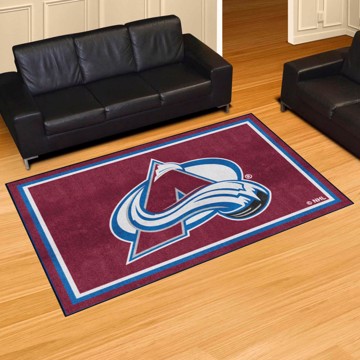 Picture of Colorado Avalanche 5ft. x 8 ft. Plush Area Rug