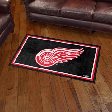 Picture of Detroit Red Wings 3ft. x 5ft. Plush Area Rug
