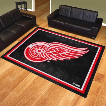 Picture of Detroit Red Wings 8ft. x 10 ft. Plush Area Rug