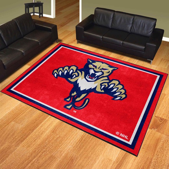 Picture of Florida Panthers 8ft. x 10 ft. Plush Area Rug
