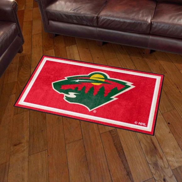 Picture of Minnesota Wild 3ft. x 5ft. Plush Area Rug