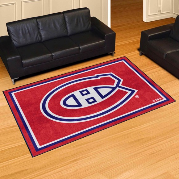 Picture of Montreal Canadiens 5ft. x 8 ft. Plush Area Rug