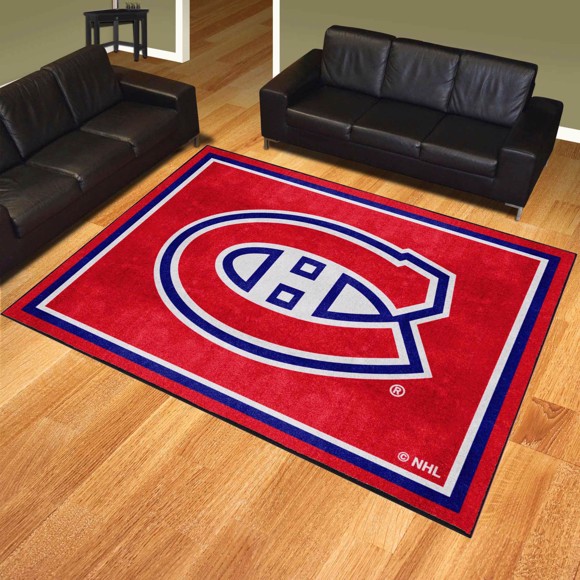 Picture of Montreal Canadiens 8ft. x 10 ft. Plush Area Rug