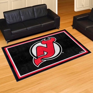 Picture of New Jersey Devils 5ft. x 8 ft. Plush Area Rug