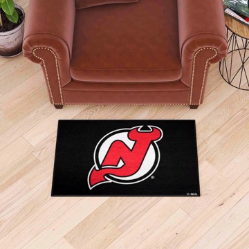 Picture of New Jersey Devils Starter Mat Accent Rug - 19in. x 30in.