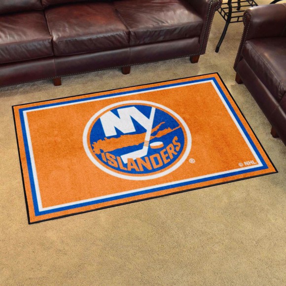 Picture of New York Islanders 4ft. x 6ft. Plush Area Rug
