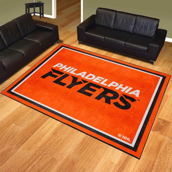 Picture of Philadelphia Flyers 8ft. x 10 ft. Plush Area Rug