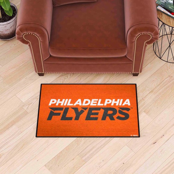 Picture of Philadelphia Flyers Starter Mat Accent Rug - 19in. x 30in.