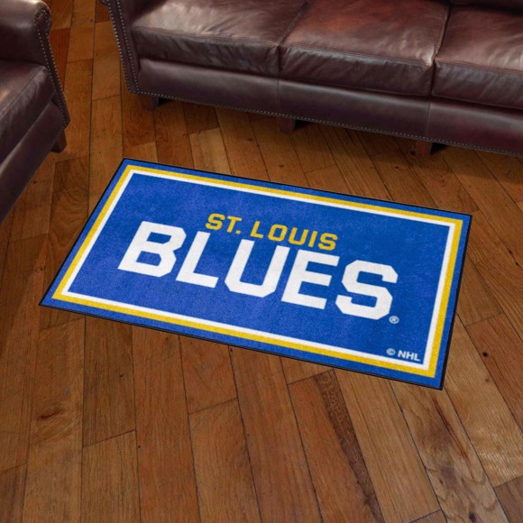 Picture of St. Louis Blues 3ft. x 5ft. Plush Area Rug