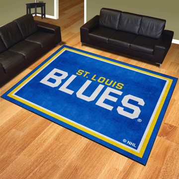 Picture of St. Louis Blues 8ft. x 10 ft. Plush Area Rug