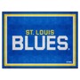 Picture of St. Louis Blues 8ft. x 10 ft. Plush Area Rug
