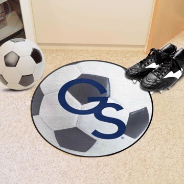 Picture of Georgia Southern Eagles Soccer Ball Rug - 27in. Diameter