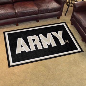 Picture of Army West Point Black Knights 4ft. x 6ft. Plush Area Rug