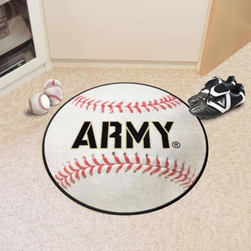 Picture of Army West Point Black Knights Baseball Rug - 27in. Diameter