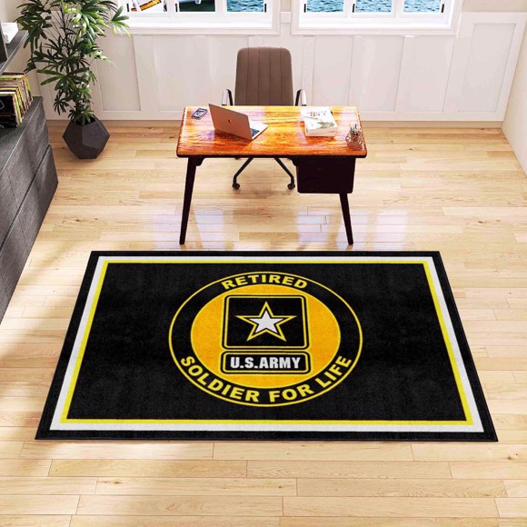 Picture of U.S. Army 5ft. x 8 ft. Plush Area Rug